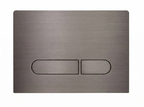 Смывная клавиша AQUAFIORI ELLIPSE,PVD(GUN METAL)