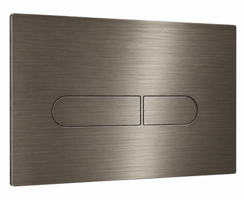 Смывная клавиша AQUAFIORI ELLIPSE,PVD(GUN METAL)