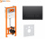 Комплект инсталляции STANDARD с клавишей M16 (черный)