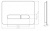 Смывная клавиша AQUAFIORI ELLIPSE(нерж)